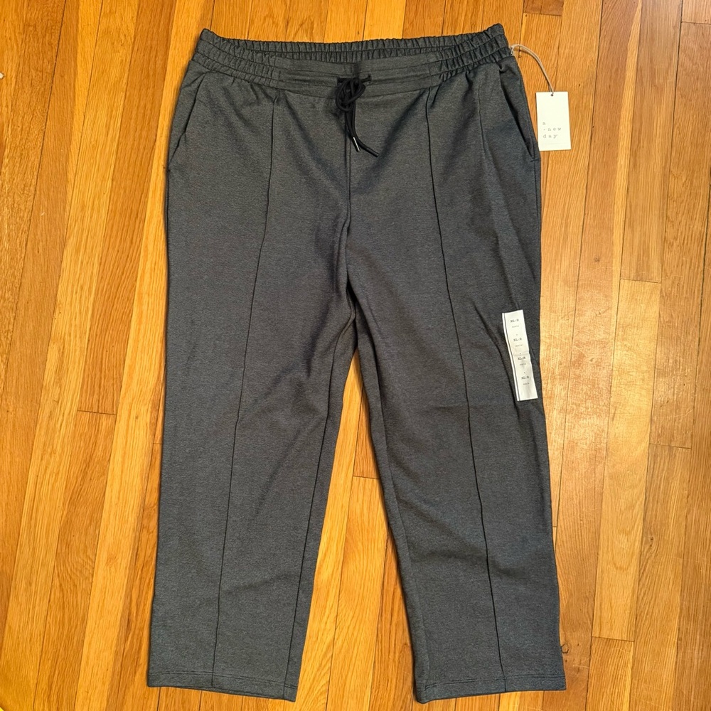 NWT A New Day gray pull on jogger pants size XL